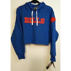 Buffalo Bills Fanatics Oversized Cropped Hoodie Women's Medium